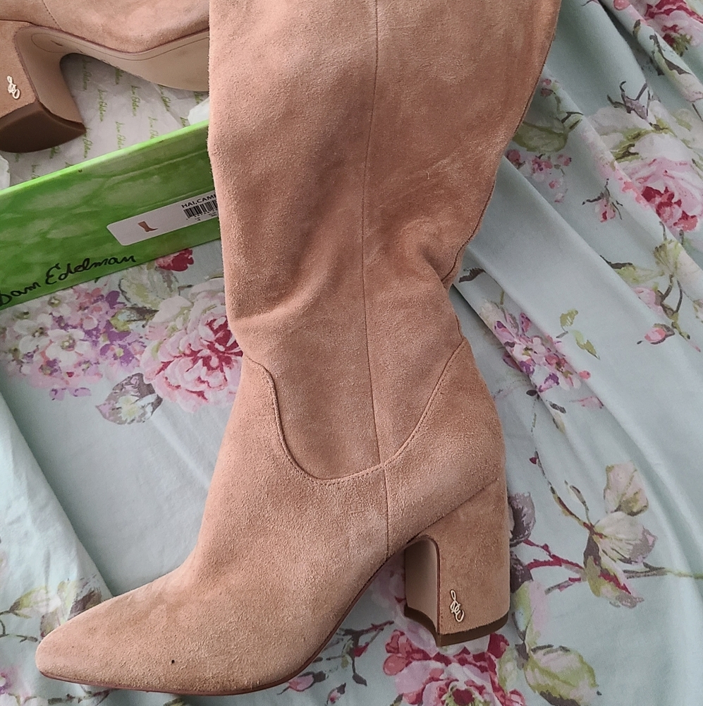 Sam Edelman Hai, Camel Suede Boots